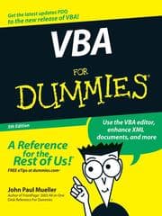 Tapa de VBA for dummies