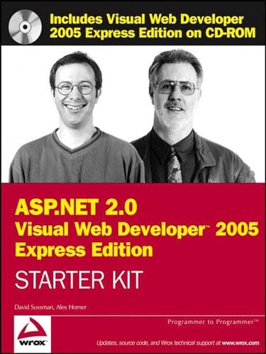 Tapa de Wrox's ASP.NET 2.0 Visual Web Developer 2005 Express Edition Starter Kit