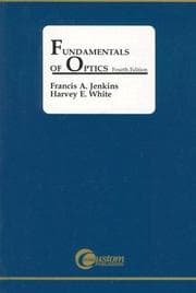 Tapa de Fundamentals of Optics