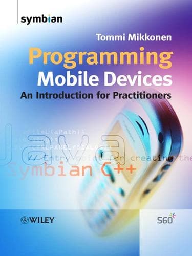 Tapa de Programming Mobile Devices