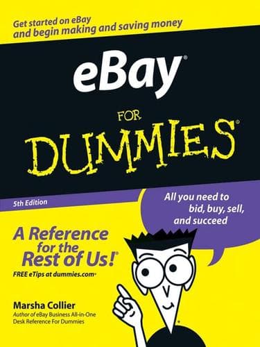 Tapa de eBay For Dummies