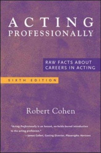 Tapa de Acting professionally