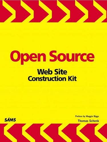 Tapa de Open Source Web Site Construction Kit