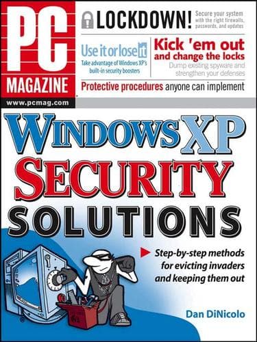 Tapa de PC Magazine Windows XP Security Solutions