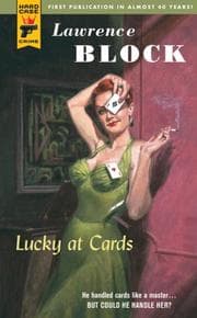 Tapa de Lucky at Cards (Hard Case Crime)