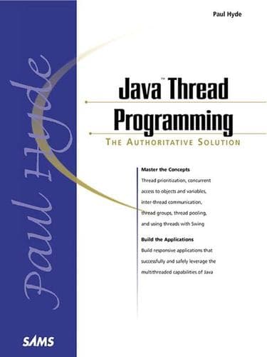 Tapa de Java Thread Programming