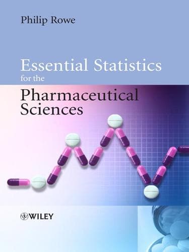 Tapa de Essential Statistics for the Pharmaceutical Sciences