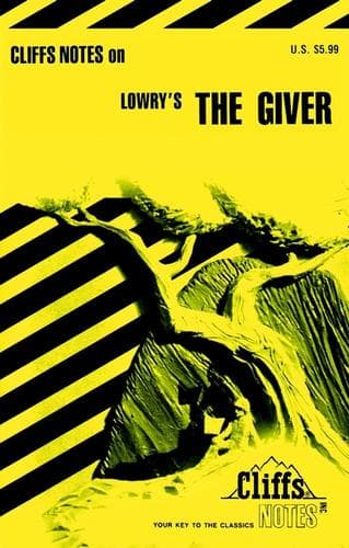 Tapa de CliffsNotes on Lowry's The Giver