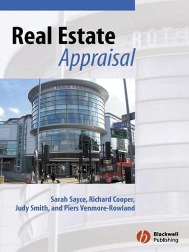 Tapa de Real Estate Appraisal