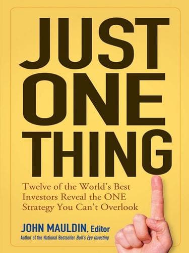 Tapa de Just One Thing