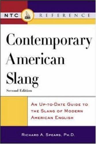 Tapa de Contemporary American slang