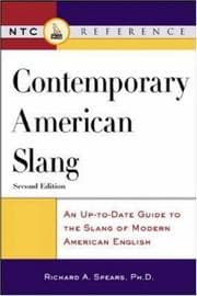 Tapa de Contemporary American slang