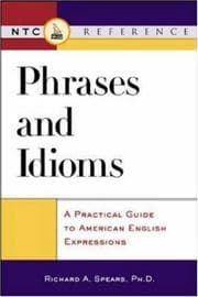 Tapa de Phrases and idioms
