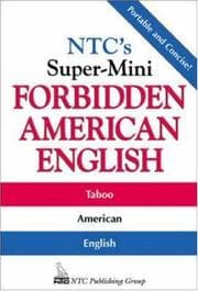 Tapa de NTC's super-mini forbidden American English