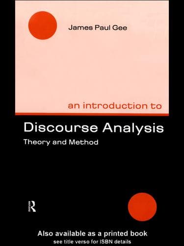 Tapa de An Introduction to Discourse Analysis