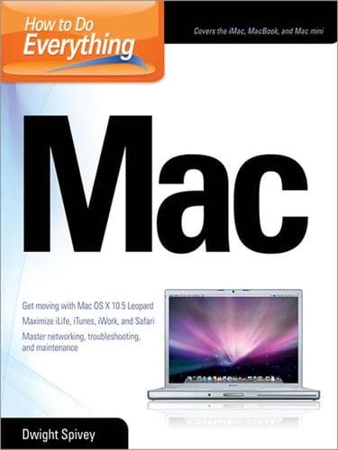 Tapa de How to Do Everything with Mac
