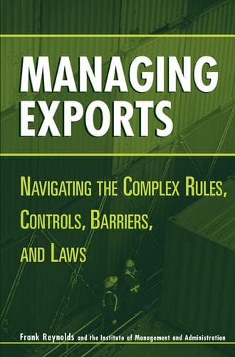 Tapa de Managing Exports