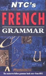 Tapa de NTC's French grammar