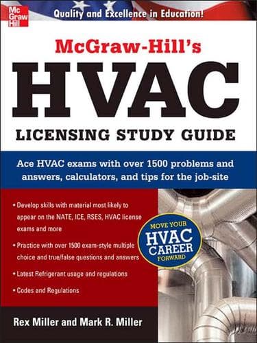 Tapa de McGraw-Hill's HVAC Licensing Study Guide