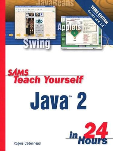 Tapa de Sams Teach Yourself Java 2 in 24 Hours