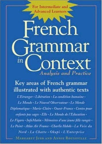 Tapa de French Grammar in Context
