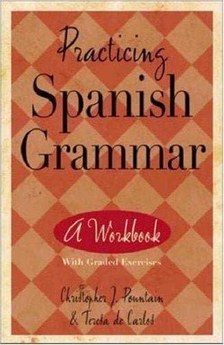 Tapa de Practicing Spanish grammar