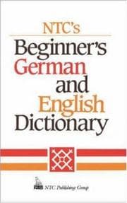 Tapa de Ntc's Beginner's German and English Dictionary (Language - German)