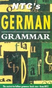 Tapa de NTC's German grammar
