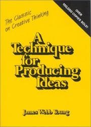 Tapa de A Technique for Producing Ideas