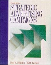 Tapa de Strategic advertising campaigns