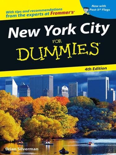 Tapa de New York City For Dummies