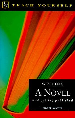 Tapa de Writing a novel
