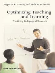 Tapa de Optimizing Teaching and Learning