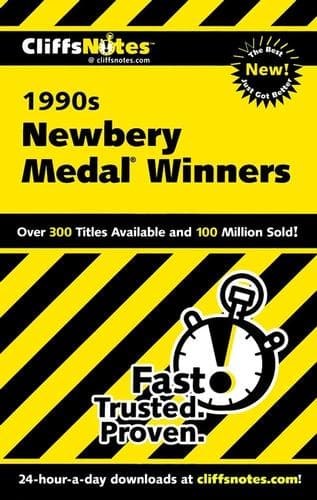 Tapa de CliffsNotes The 1990s Newbery Medal Winners