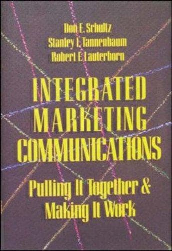 Tapa de Integrated marketing communications