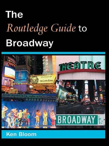 Tapa de The Routledge Guide to Broadway
