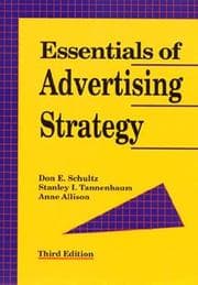 Tapa de Essentials of advertising strategy