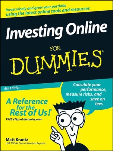 Tapa de Investing online for dummies