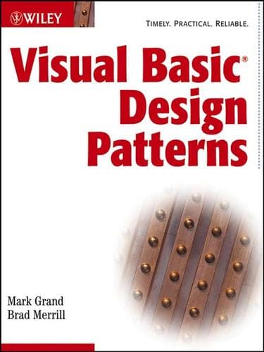 Tapa de Visual Basic Design Patterns