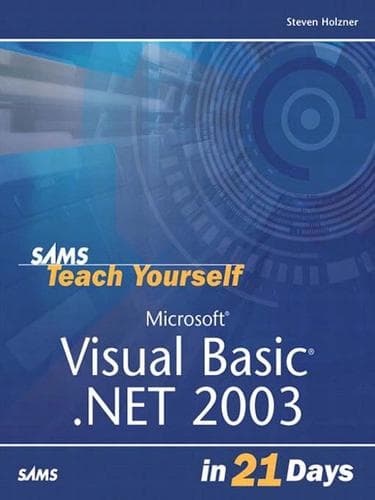 Tapa de Sams Teach Yourself Microsoft Visual Basic .NET 2003 in 21 Days