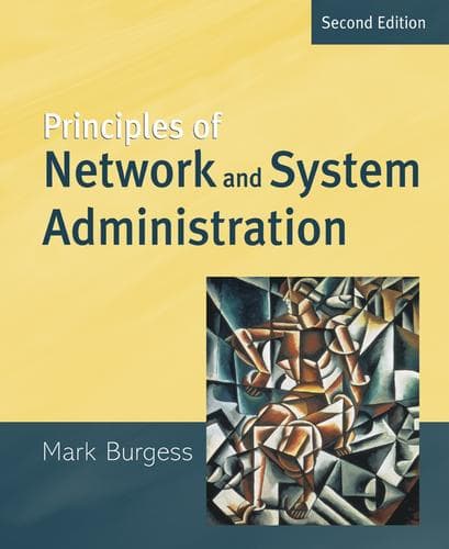 Tapa de Principles of Network and System Administration