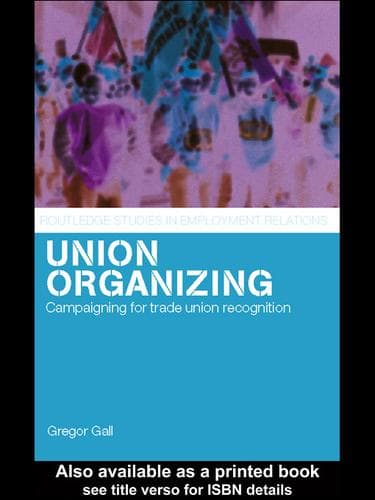 Tapa de Union Organizing
