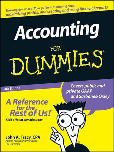 Tapa de Accounting For Dummies