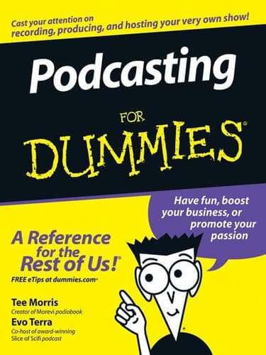 Tapa de Podcasting For Dummies