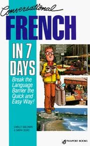 Tapa de Conversational French in 7 Days