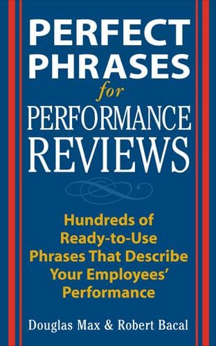 Tapa de Perfect Phrases for Performance Reviews