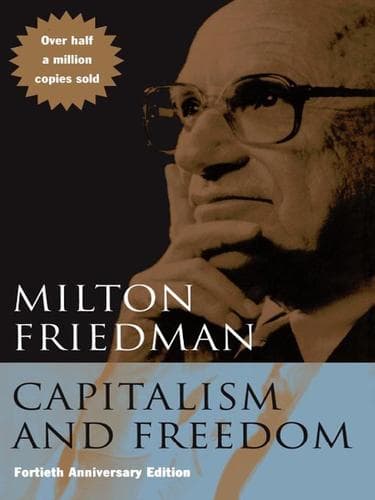 Tapa de Capitalism and Freedom