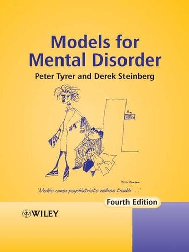 Tapa de Models for Mental Disorder