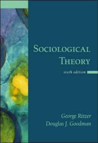 Tapa de Sociological Theory