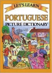 Tapa de Let's learn Portuguese picture dictionary